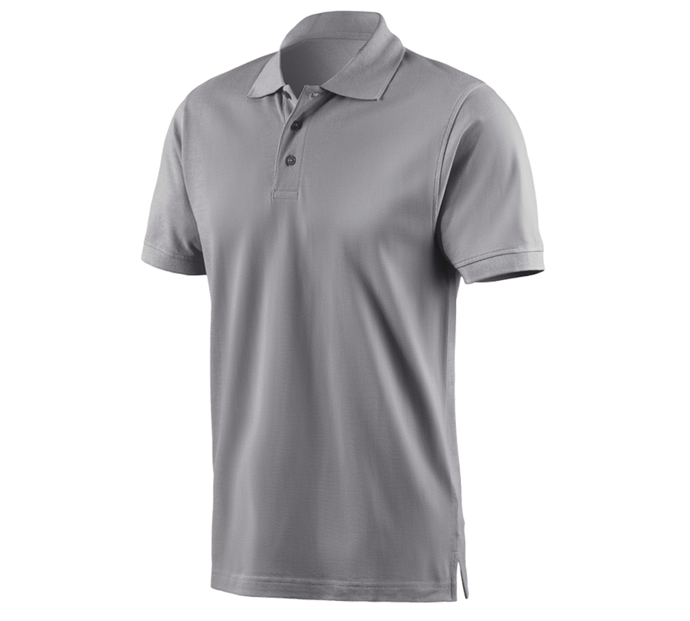 Trička, svetry & košile: e.s. Polo-Tričko cotton + platinová