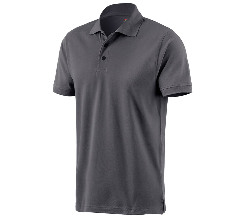 Trička, svetry & košile: e.s. Polo-Tričko cotton + antracit