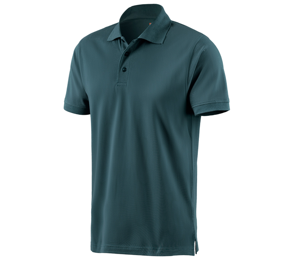 Trička, svetry & košile: e.s. Polo-Tričko cotton + mořská modrá