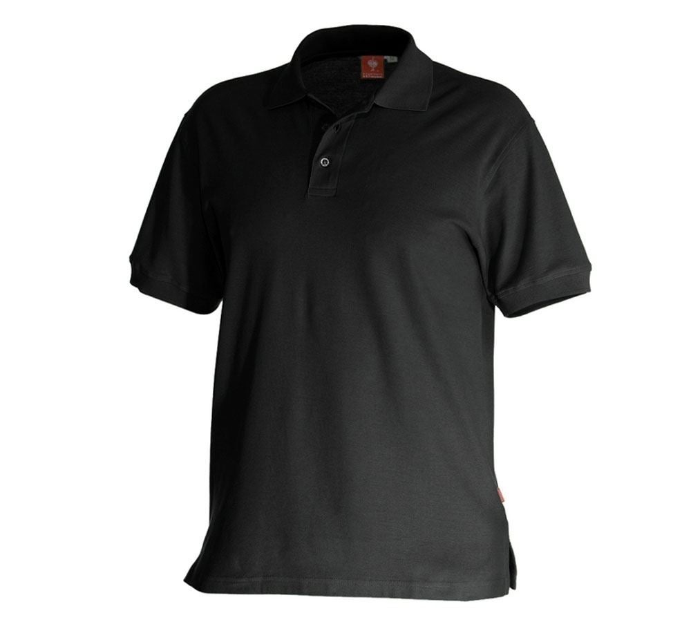 Trička, svetry & košile: e.s. Polo-Tričko cotton + černá