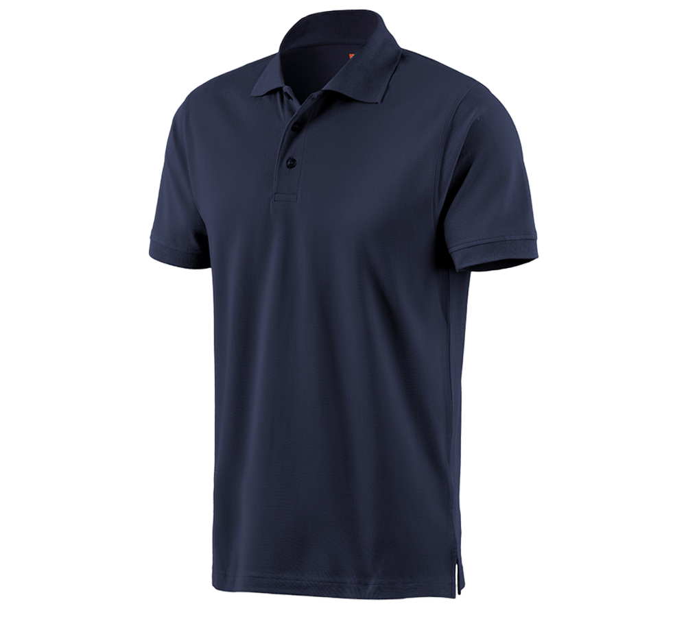 Trička, svetry & košile: e.s. Polo-Tričko cotton + tmavomodrá