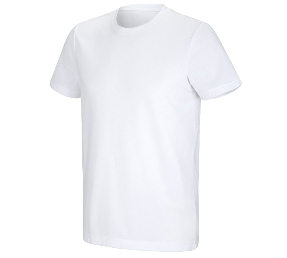 Trička, svetry & košile: e.s. Funkční tričko poly cotton + bílá