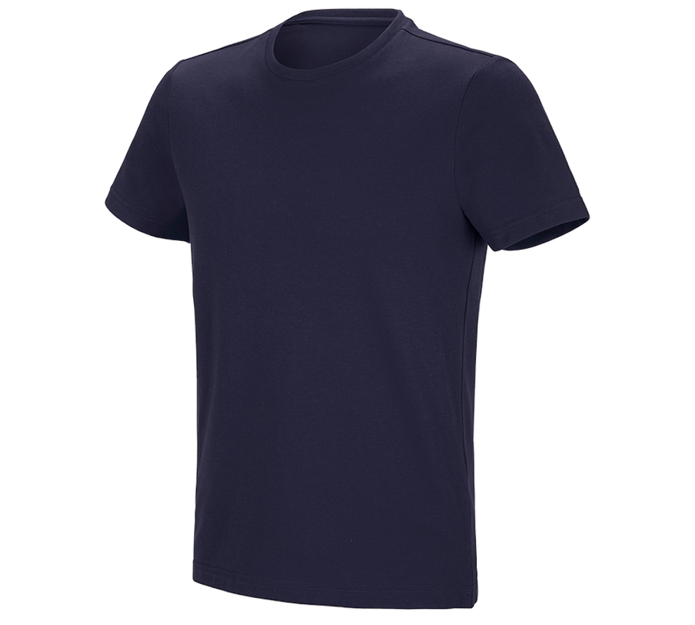 Trička, svetry & košile: e.s. Funkční tričko poly cotton + tmavomodrá