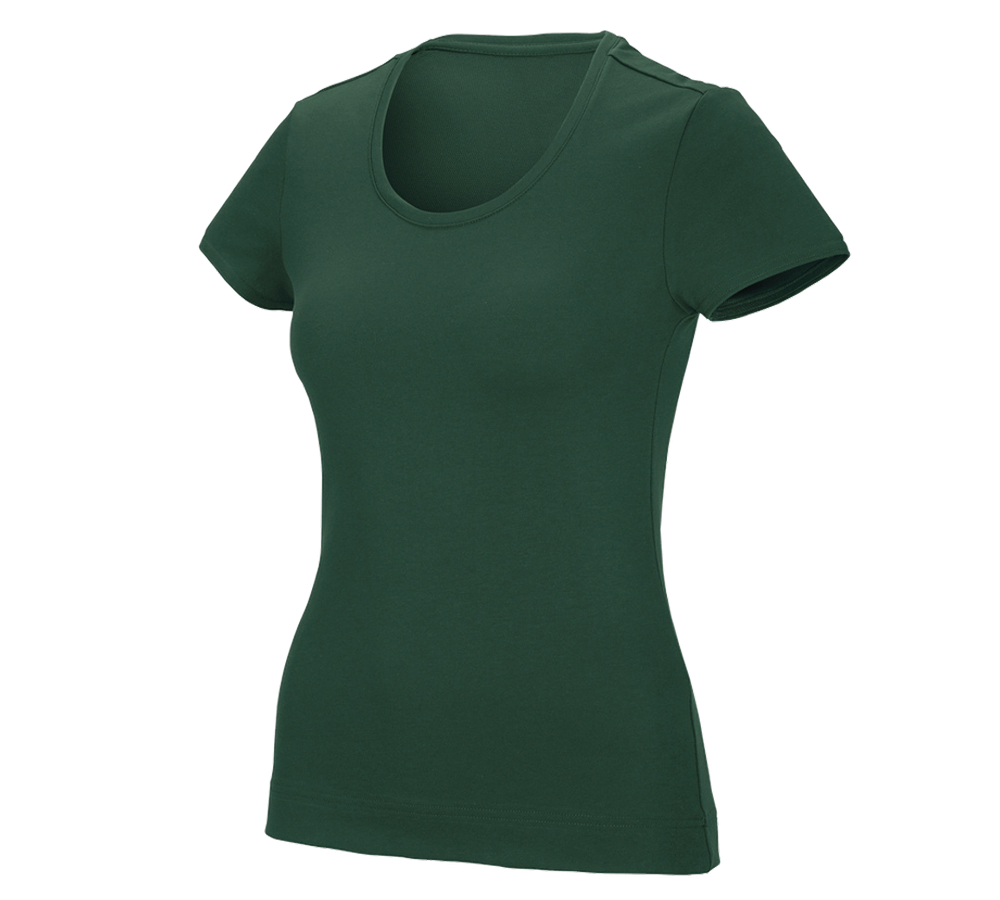 Trička | Svetry | Košile: e.s. Funkční tričko poly cotton, dámské + zelená