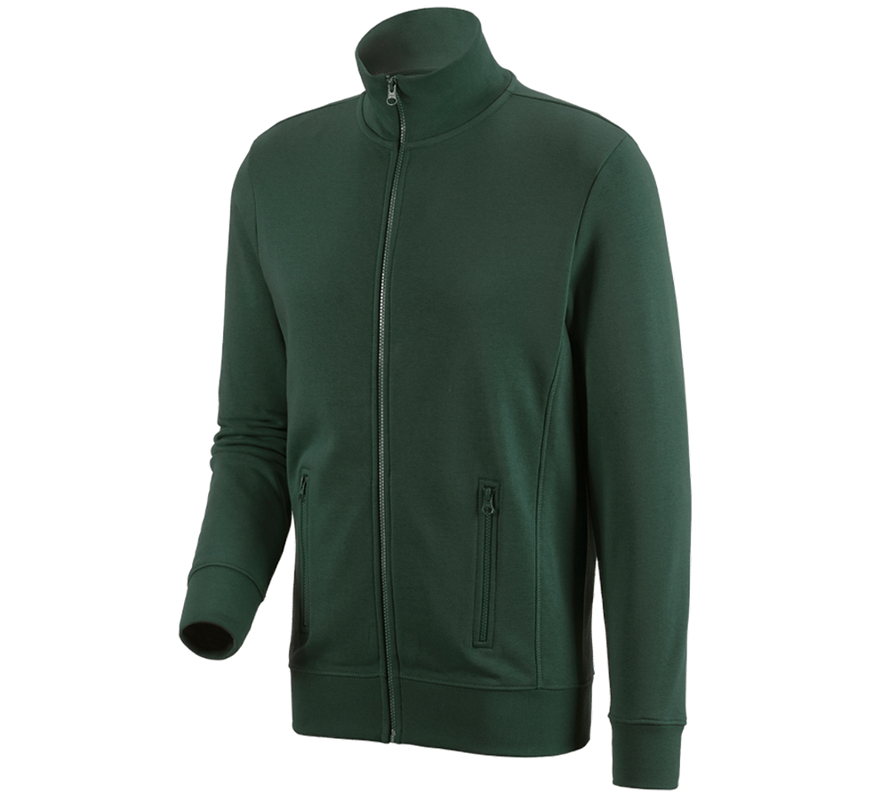 Trička, svetry & košile: e.s. Bunda Sweat poly cotton + zelená