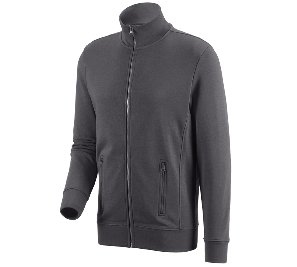 Trička, svetry & košile: e.s. Bunda Sweat poly cotton + antracit