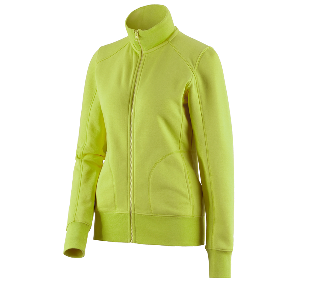 Trička | Svetry | Košile: e.s. Bunda Sweat poly cotton, dámské + májové zelená