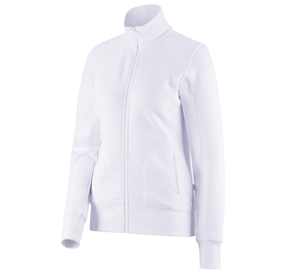 Trička | Svetry | Košile: e.s. Bunda Sweat poly cotton, dámské + bílá