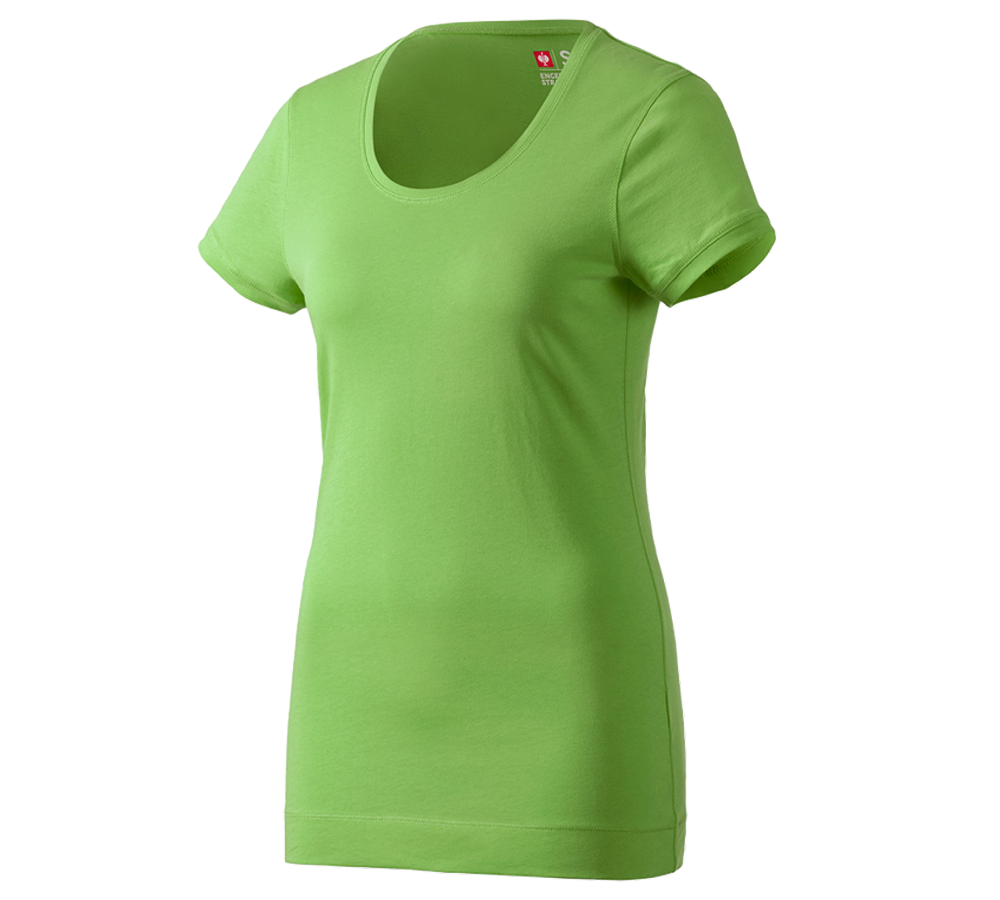 Témata: e.s. Long-Tričko cotton, dámské + mořská zelená