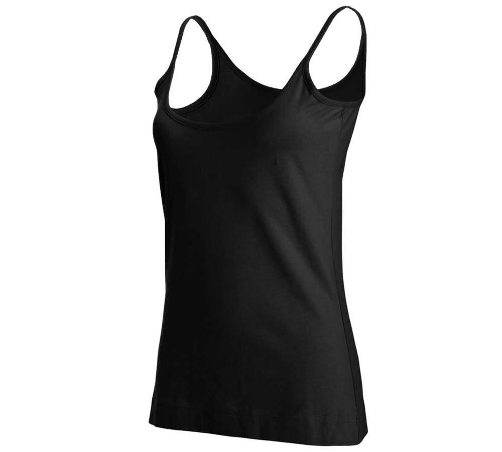 Trička | Svetry | Košile: e.s. Tilko cotton stretch, dámské + černá