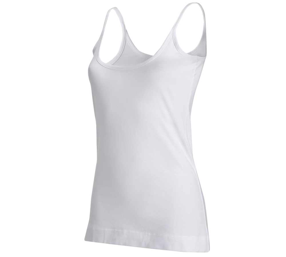 Trička | Svetry | Košile: e.s. Tilko cotton stretch, dámské + bílá