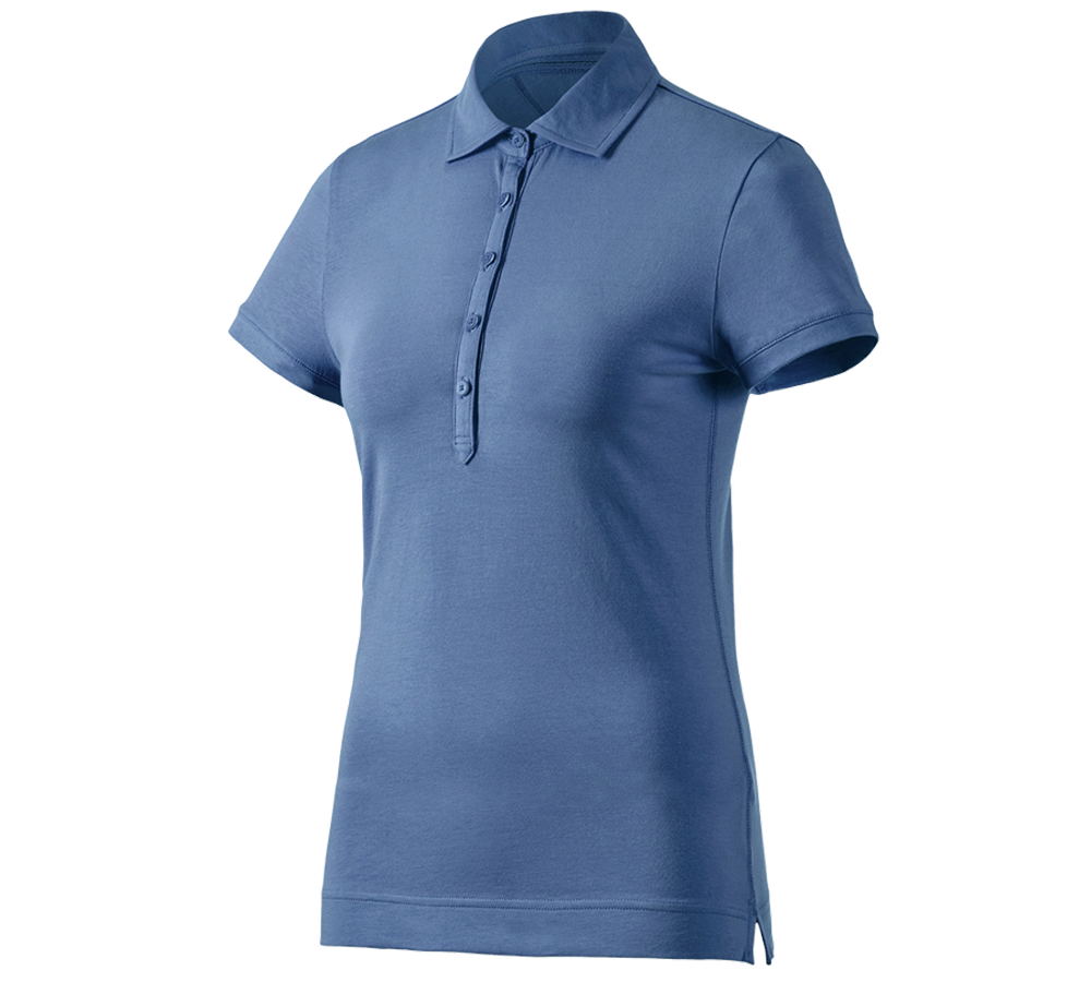 Trička | Svetry | Košile: e.s. Polo-Tričko cotton stretch, dámské + kobalt