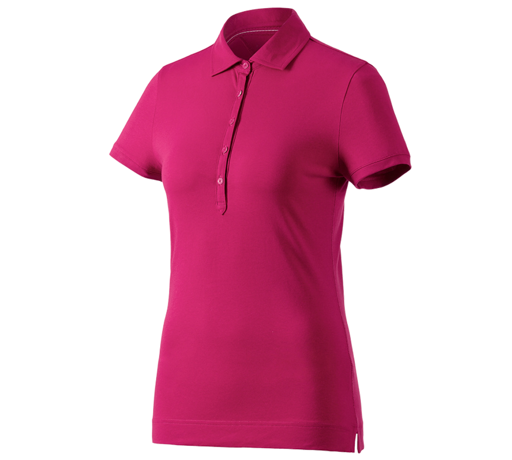 Trička | Svetry | Košile: e.s. Polo-Tričko cotton stretch, dámské + lesní plody