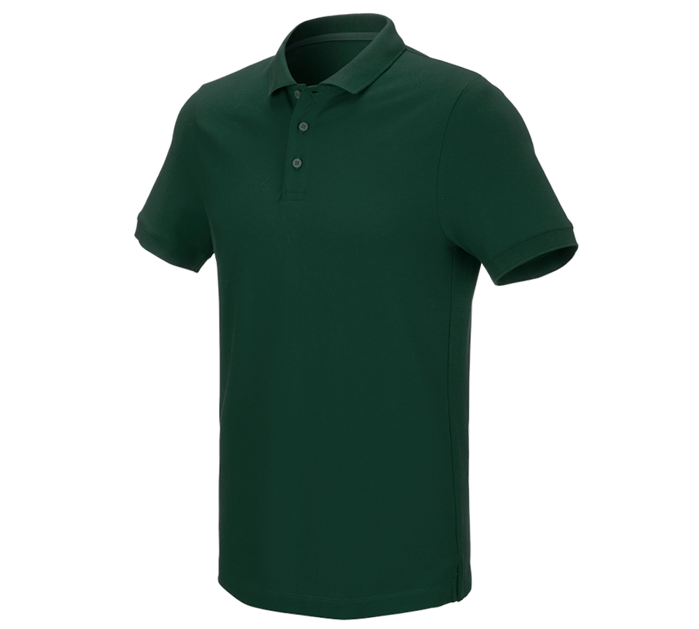 Trička, svetry & košile: e.s. Pique-Polo cotton stretch + zelená