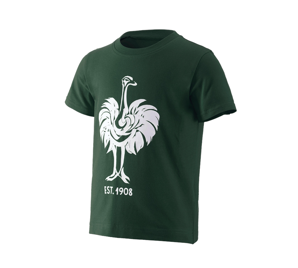 Trička | Svetry | Košile: e.s. Tričko 1908, dětské + zelená/bílá