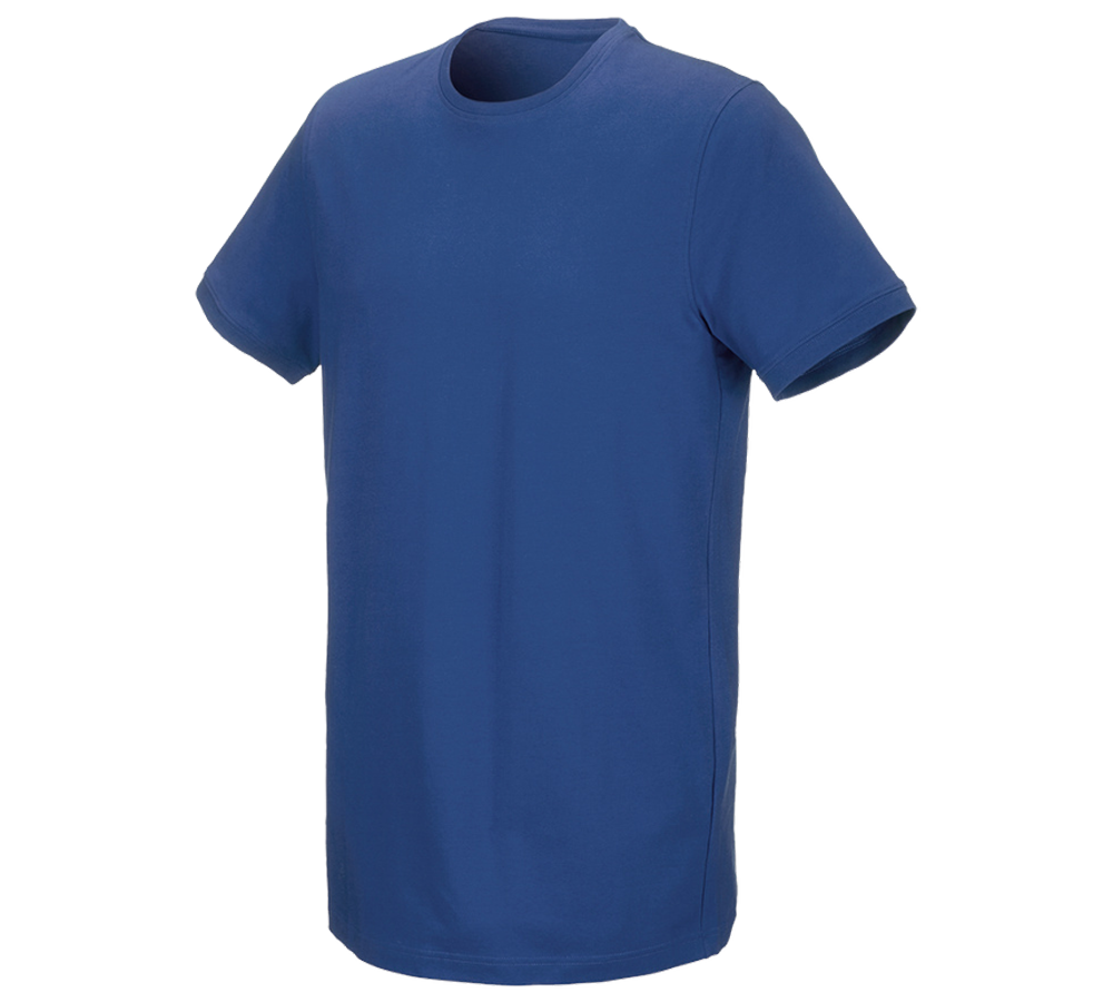 Trička, svetry & košile: e.s. Tričko cotton stretch, long fit + alkalická modrá