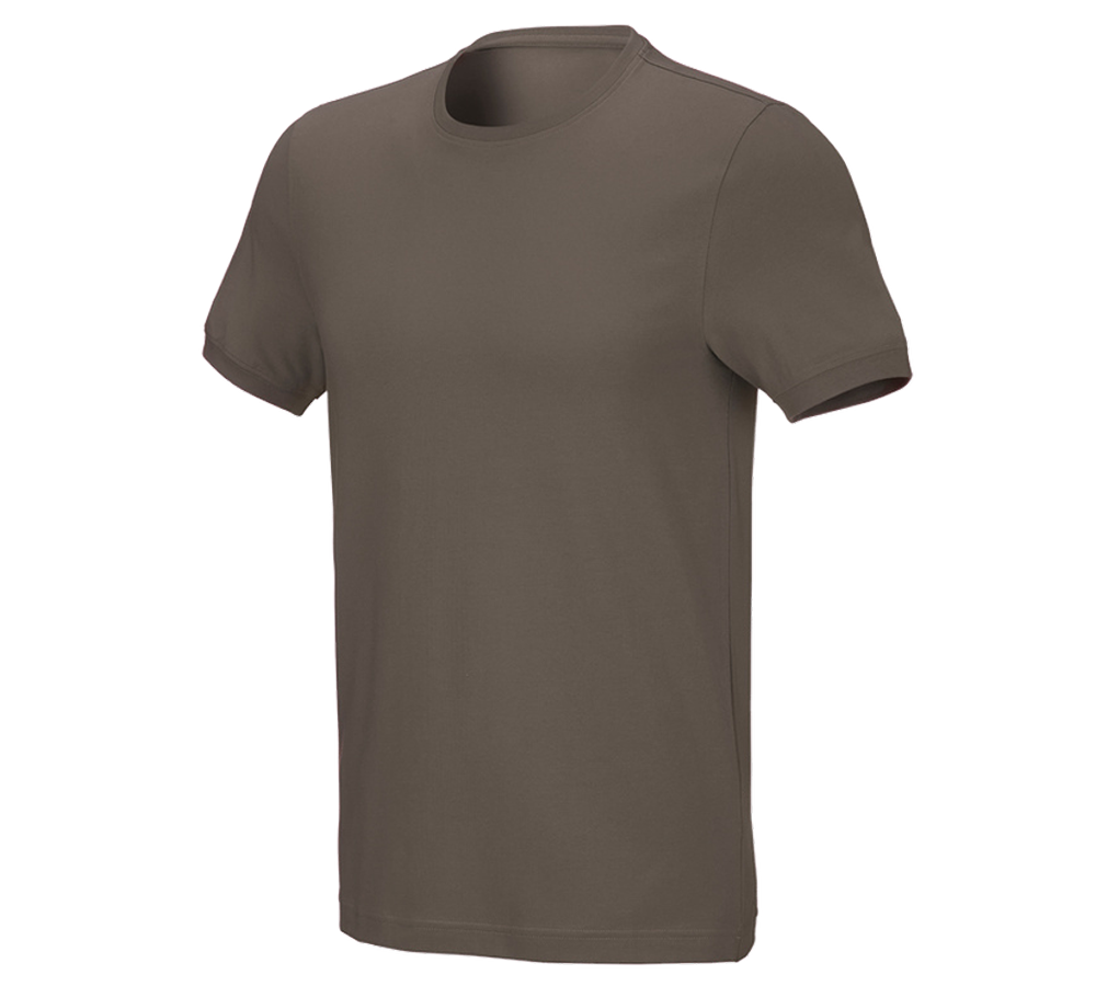 Trička, svetry & košile: e.s. Tričko cotton stretch, slim fit + kámen