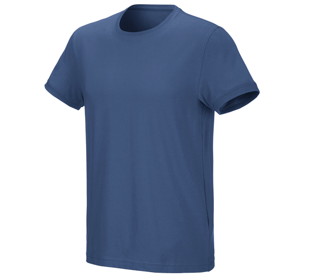 Trička, svetry & košile: e.s. Tričko cotton stretch + kobalt
