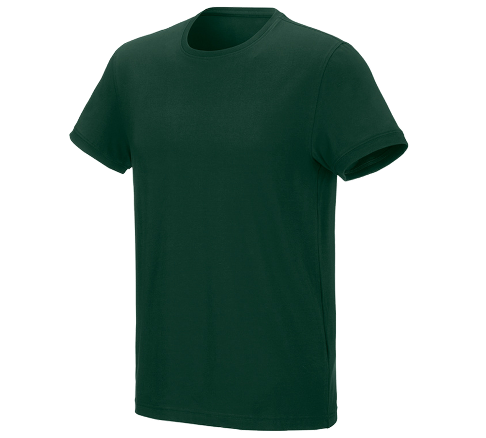 Trička, svetry & košile: e.s. Tričko cotton stretch + zelená