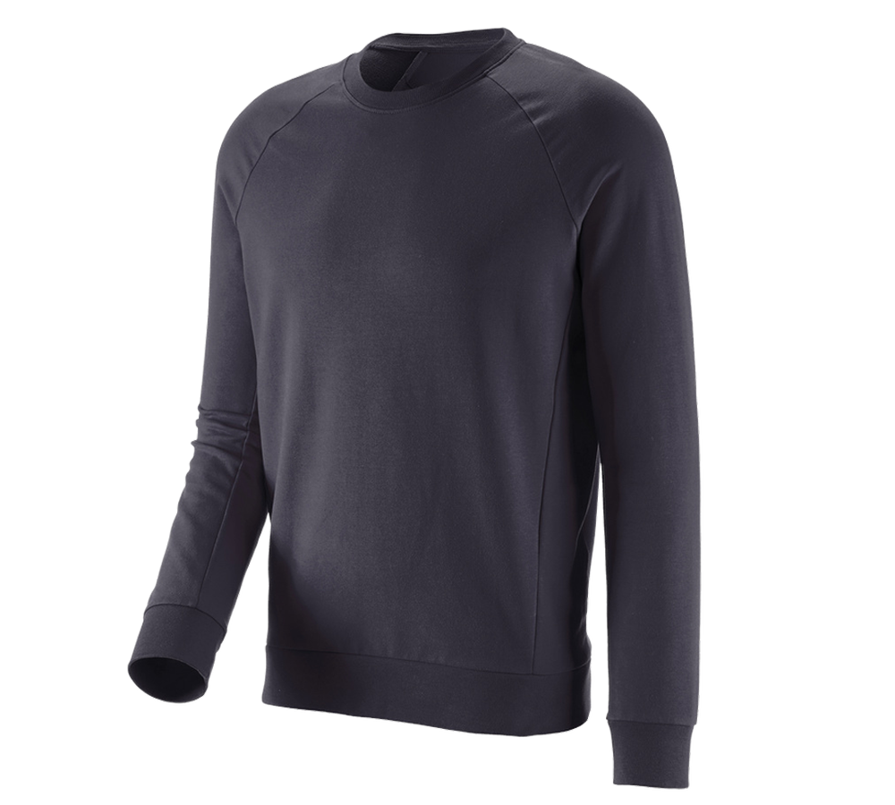 Trička, svetry & košile: e.s. Mikina cotton stretch + tmavomodrá
