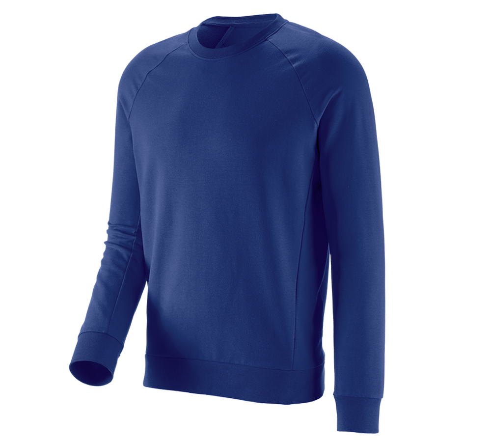 Trička, svetry & košile: e.s. Mikina cotton stretch + modrá chrpa