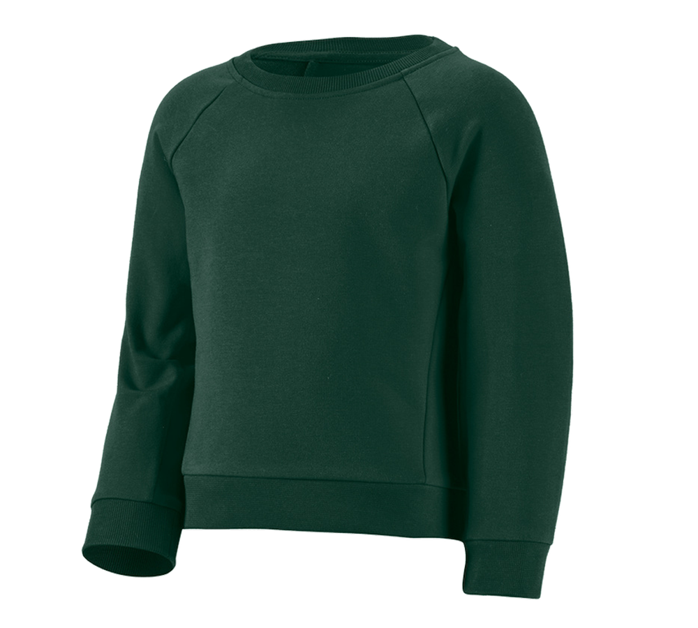Trička | Svetry | Košile: e.s. Mikina cotton stretch, dětská + zelená