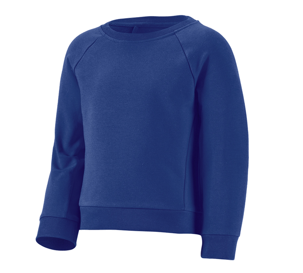 Trička | Svetry | Košile: e.s. Mikina cotton stretch, dětská + modrá chrpa