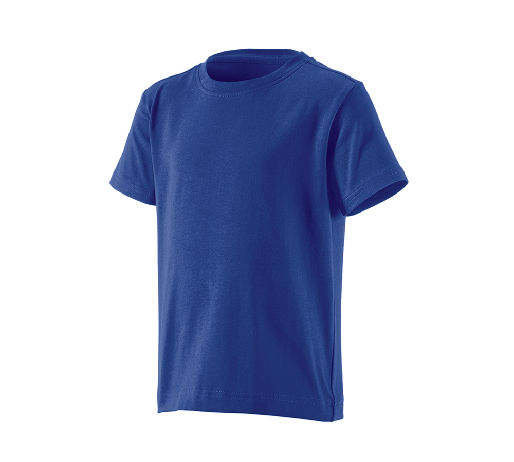 Trička | Svetry | Košile: e.s. Tričko cotton stretch, dětská + modrá chrpa