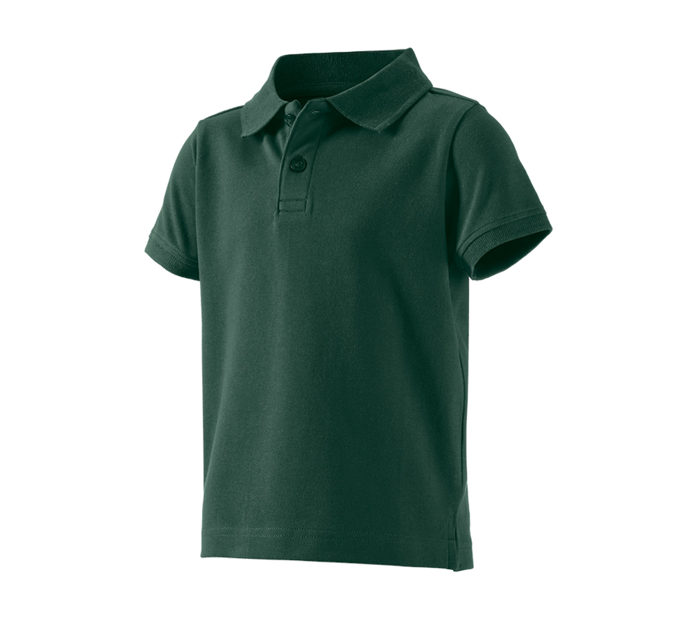 Trička | Svetry | Košile: e.s. Polo-Tričko cotton stretch, dětská + zelená