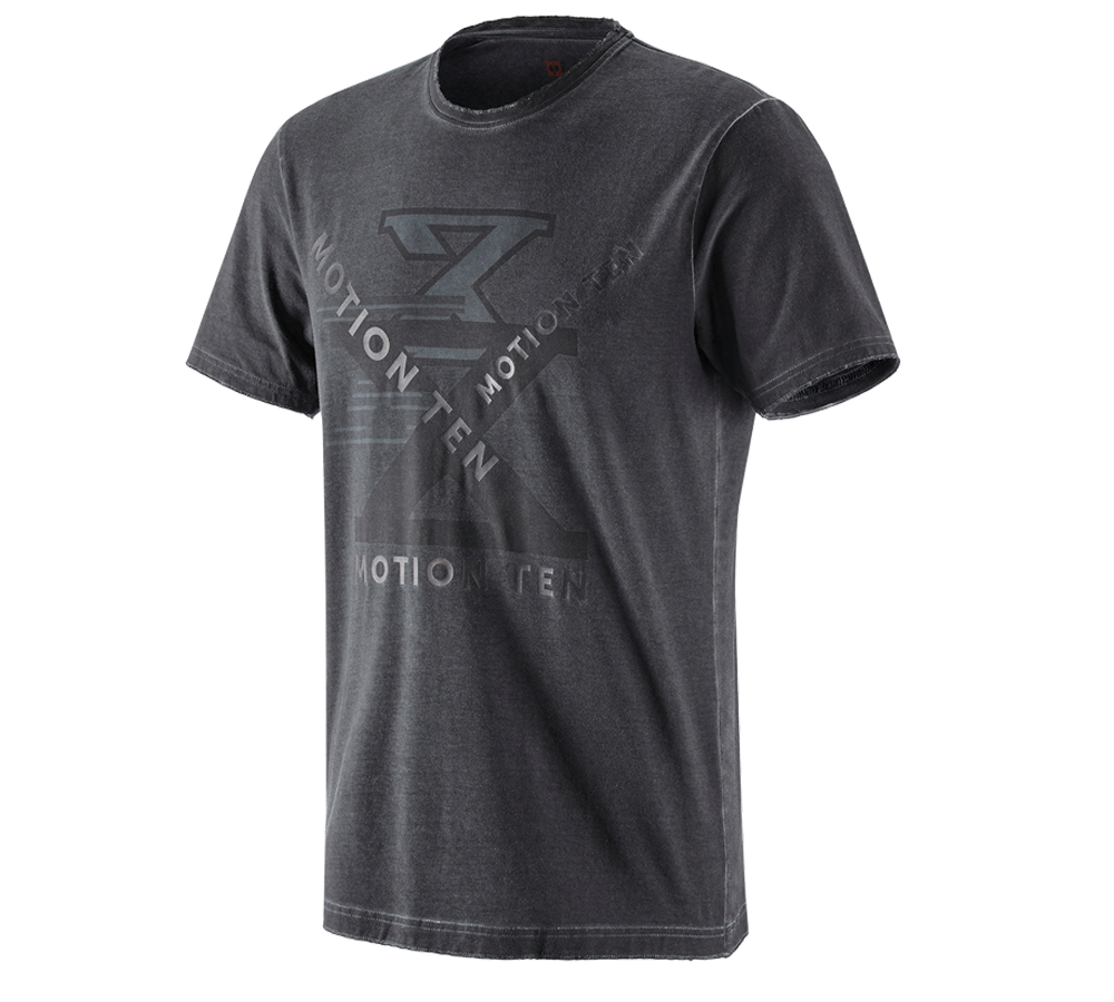 Trička, svetry & košile: Tričko e.s.motion ten + oxidově černá vintage