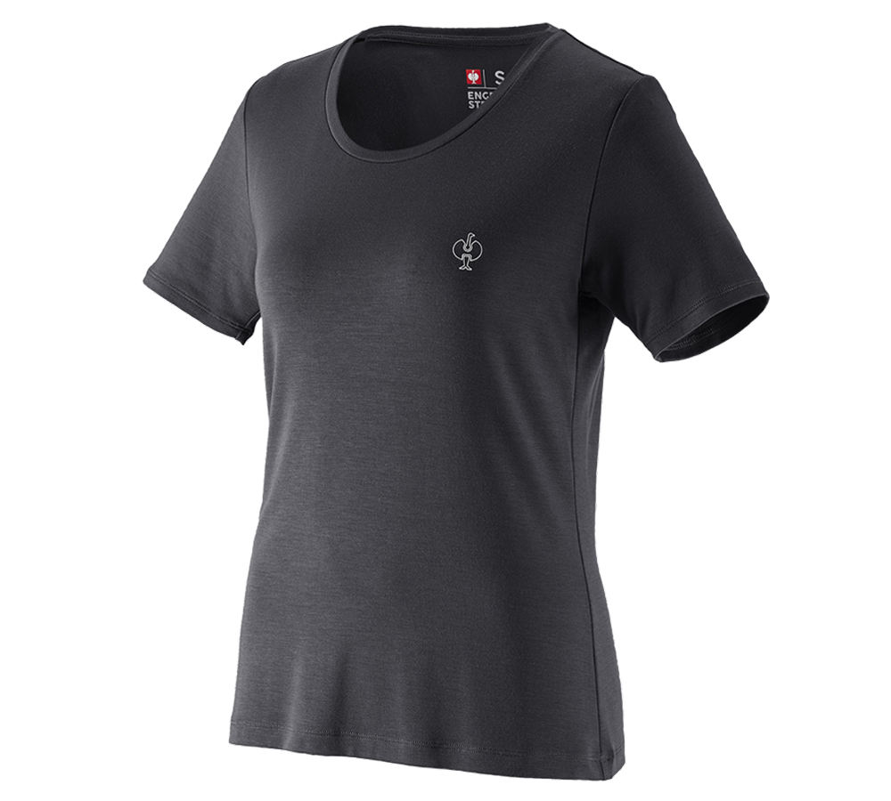Trička | Svetry | Košile: Modal tričko e.s. ventura vintage, dámské + černá