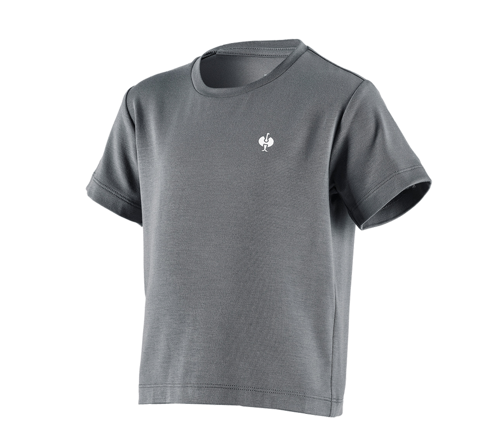 Trička | Svetry | Košile: Modal tričko e.s. ventura vintage, dětské + čedičově šedá