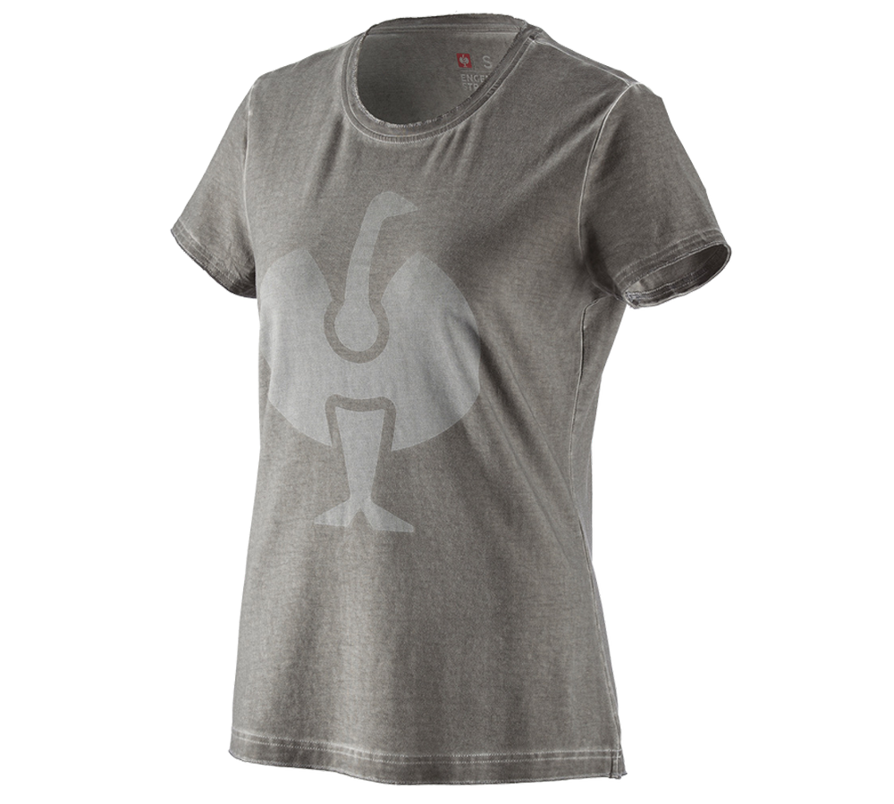 Trička | Svetry | Košile: Tričko e.s.motion ten ostrich, dámská + granitová vintage