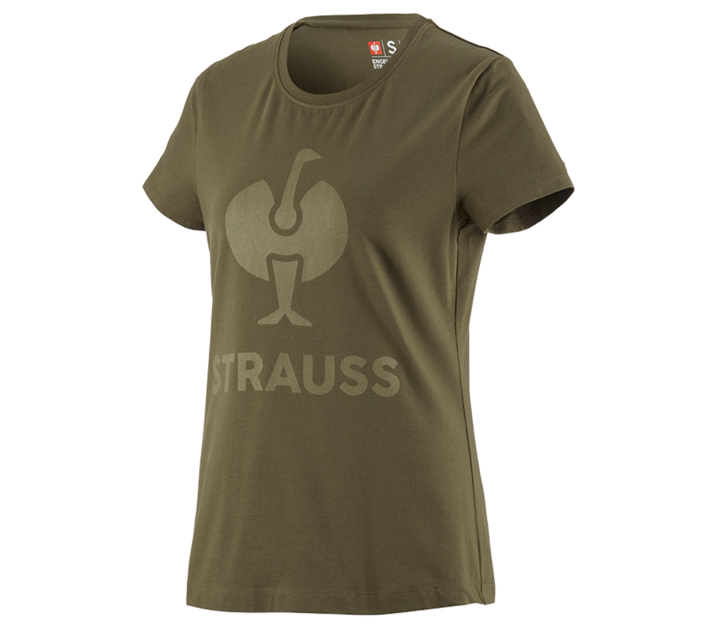 Trička | Svetry | Košile: Tričko e.s.concrete, dámská + bahnitá zelená