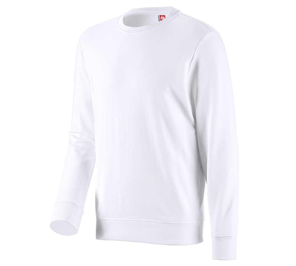 Trička, svetry & košile: Mikina e.s.industry + bílá