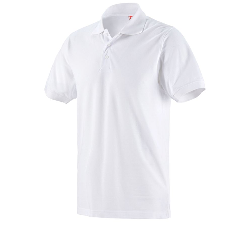 Trička, svetry & košile: Pique-Polo e.s.industry + bílá