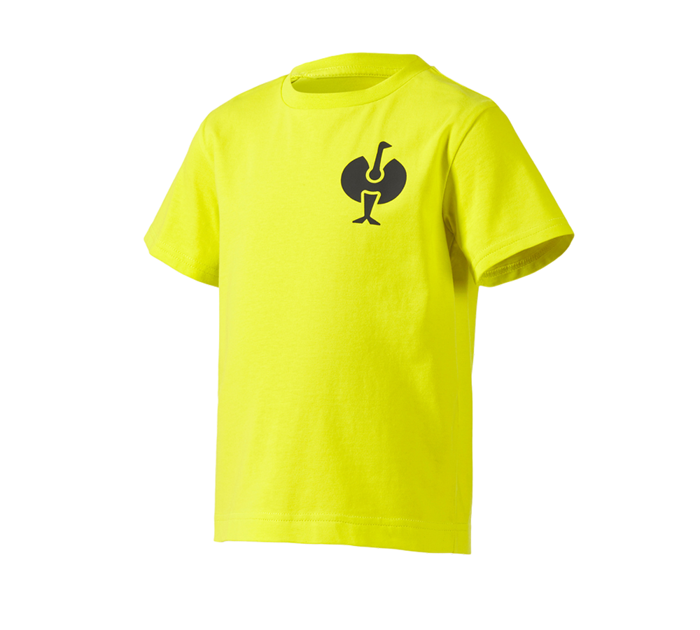 Trička | Svetry | Košile: Tričko e.s.trail, dětská + acidově žlutá/černá