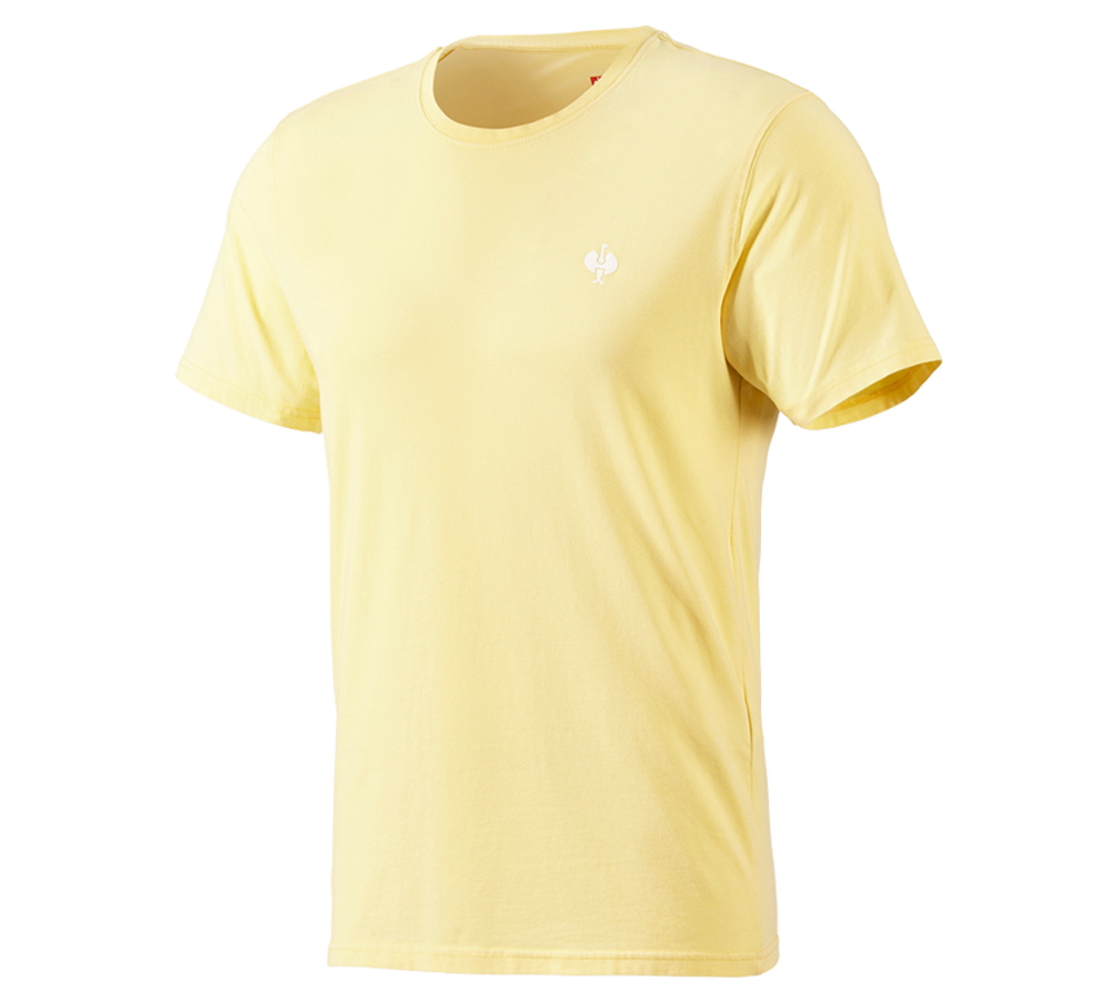 Trička, svetry & košile: Tričko e.s.motion ten pure + světlé žlutý vintage