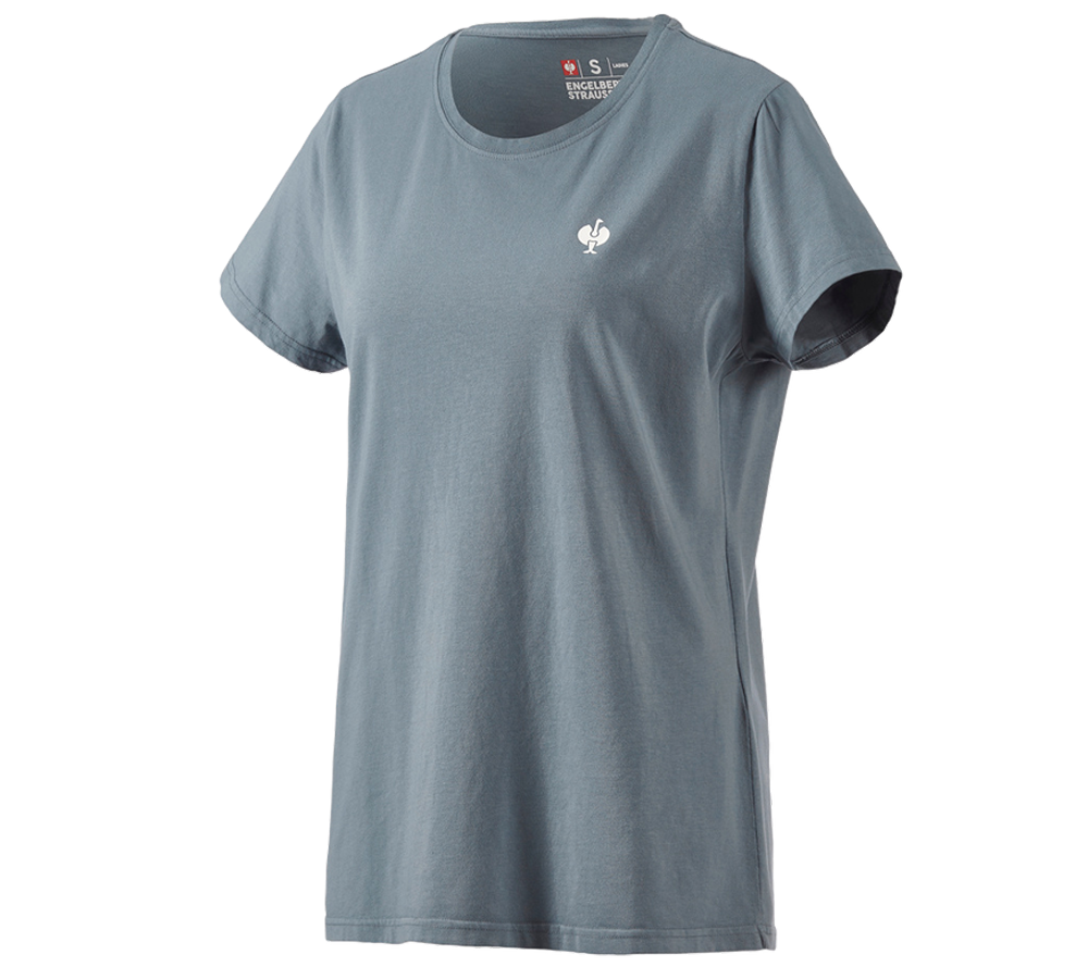 Trička | Svetry | Košile: Tričko e.s.motion ten pure, dámská + kouřově modrá vintage