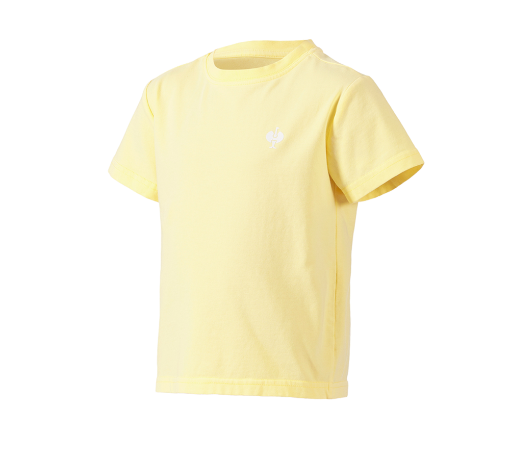 Trička | Svetry | Košile: Tričko e.s.motion ten pure, dětská + světlé žlutý vintage