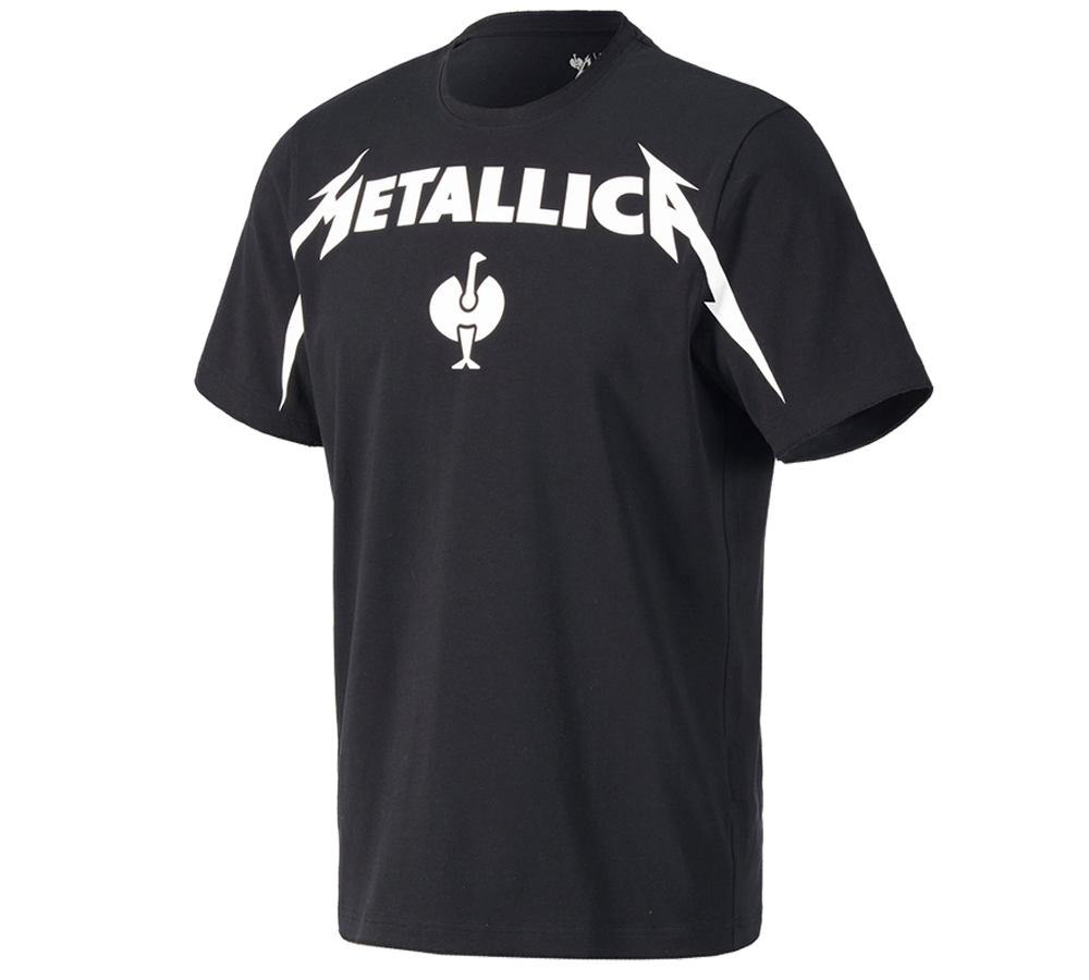 Spolupráce: Metallica cotton tee + černá