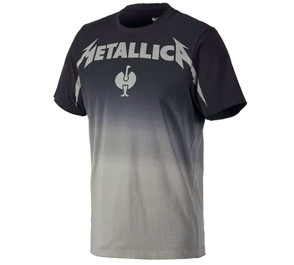 Témata: Metallica cotton tee + černá/granitová