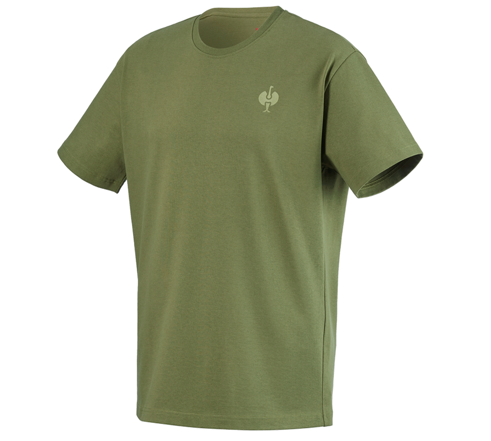 Trička, svetry & košile: Tričko heavy e.s.iconic + horská zelená