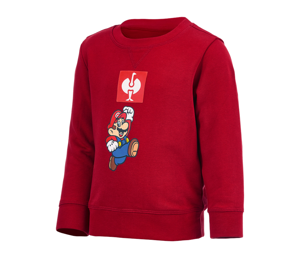 Spolupráce: Dětská mikina Super Mario + ohnivě červená