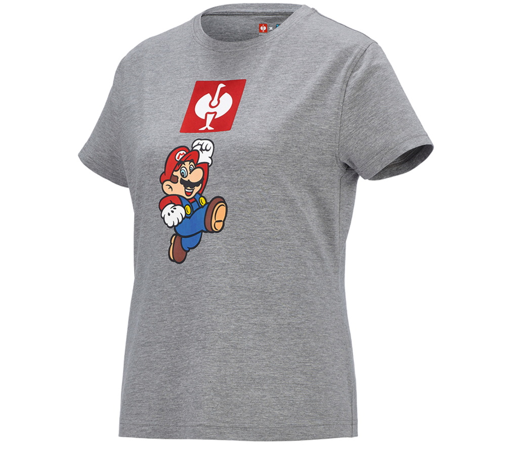 Spolupráce: Dámské triko Super Mario + šedý melír
