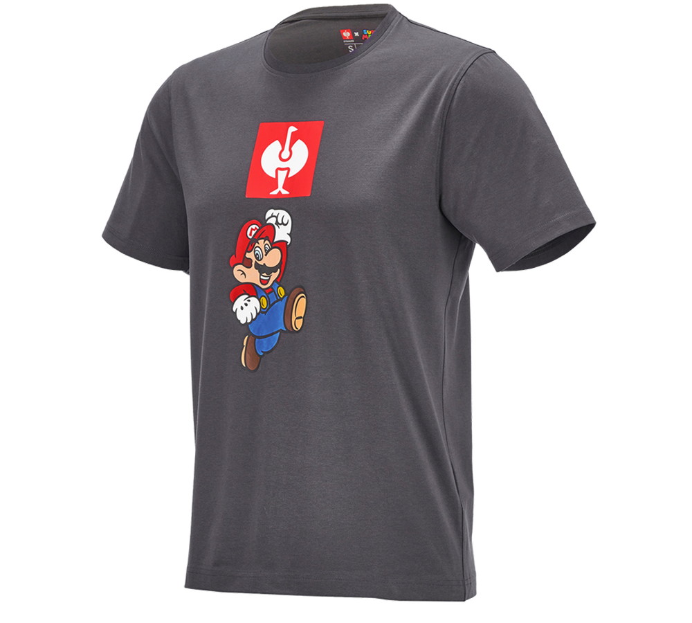 Spolupráce: Pánské triko Super Mario + antracit