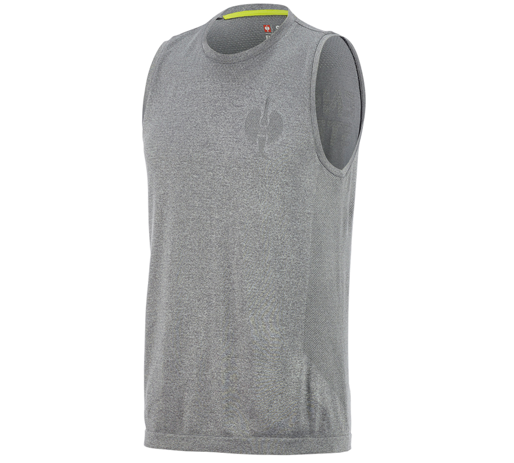 Trička, svetry & košile: Atletické tričko seamless e.s.trail + čedičově šedá melanž