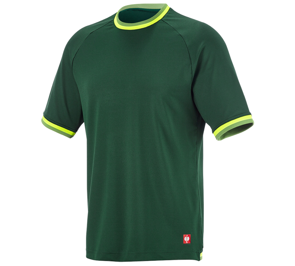 Trička, svetry & košile: Funkční-triko e.s.ambition + zelená/výstražná žlutá