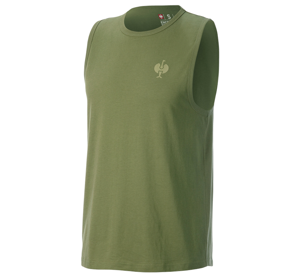 Oděvy: Atletické tričko e.s.iconic + horská zelená