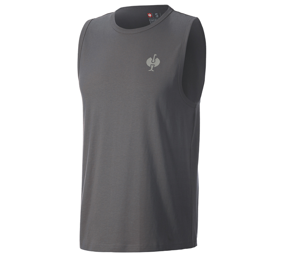 Trička, svetry & košile: Atletické tričko e.s.iconic + karbonová šedá